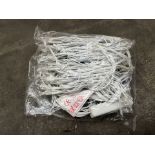 30 x Warm White LED String Lights With White Cable Finish (LOCATION - R 1.2)