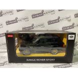 2 X BRAND NEW RASTAR LAND ROVER RANGE ROVER SPORT REMOTE CONTROL CARS R1-3