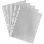 30 X BRAND ENW PACKS OF 100 A4 PUNCHED POCKET FOLDERS R19