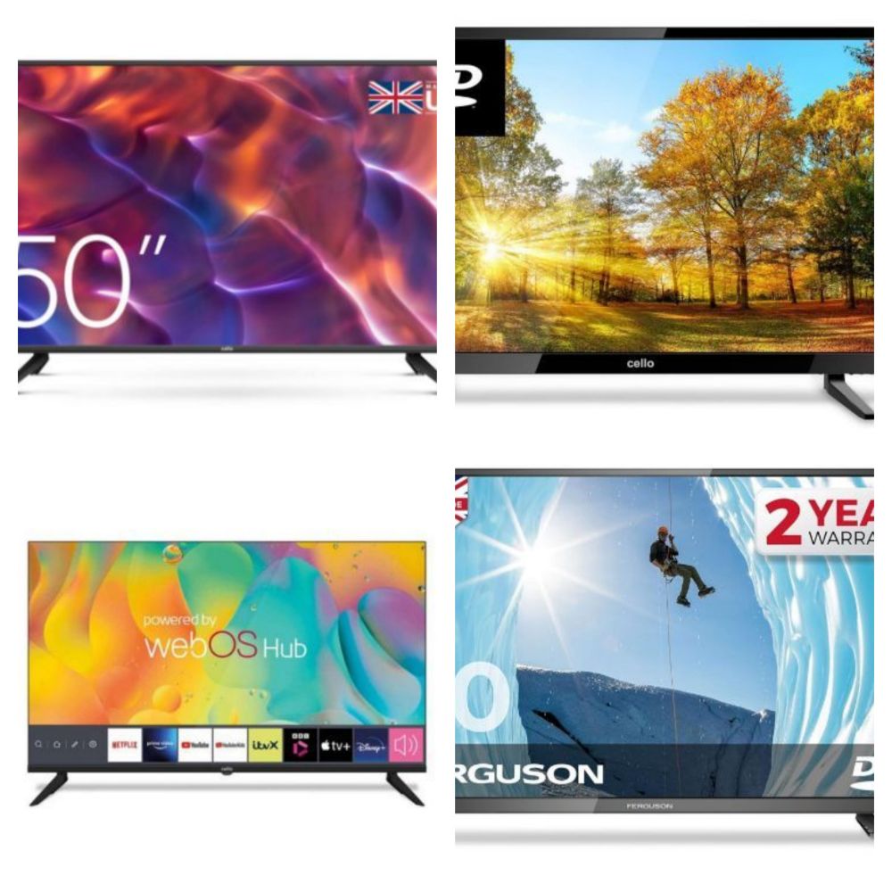 Sale of TV'S, Laptops, Small Appliances, Electric Scooters & More - Top Brands - Delivery Available!