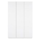BRAND NEW ALLURE High Gloss 3 Door Wardrobe. WHITE. RRP £499 EACH. Part of At Home Collection, the