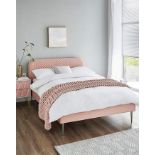 BRAND NEW ARDEN Quilted KINGSIZE Bed Frame. BLUSH. RRP £339 EACH. The Arden Quilted Bed is the