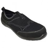 12x Brand New Portwest FT54 Black pairs of Steelite Tegid Trainers - UK12 RRP £30.07 Each (R40)