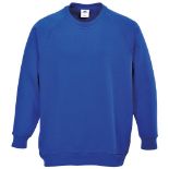 24x Brand New Portwest B300 Royal Roma Sweatshirt - Small RRP £13.87 Each (R40)