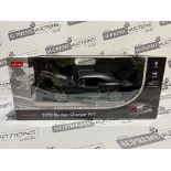 2 X BRAND NEW REMOTE CONTROL DODGE CHARGER WITH ENGINE VERSION CARS