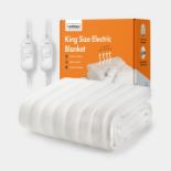 King Size Electric Blanket. - PW. Banish winter's icy grip and embrace nights of pure comfort with