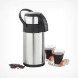 3L Air Flask. - PW. The stainless steel double-wall construction means it will keep your drinks at