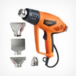 (22/465)2000W Heat Gun. - S2.5. Made from strengthened PP composite for extra durability and