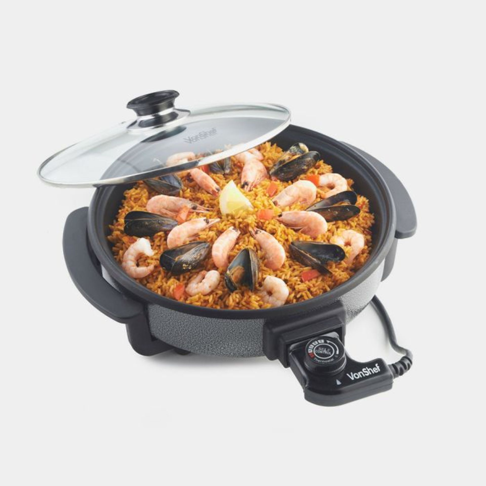 30cm Round Multi Cooker. - PW. Prepare delicious dishes wherever you go with this marvellous multi