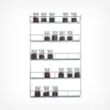 5 Tier Spice Rack. - PW. You’ll find it to be a handy space saver and it comes complete with the