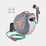 30m Garden Hose Reel. - PW. With a super-long hose up to 30m in length, this sturdy and durable hose