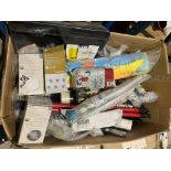 95 PIECE MIXED LOT INCLUDING LIGHTS, PAINT TRAYS, PLUMBING S1P