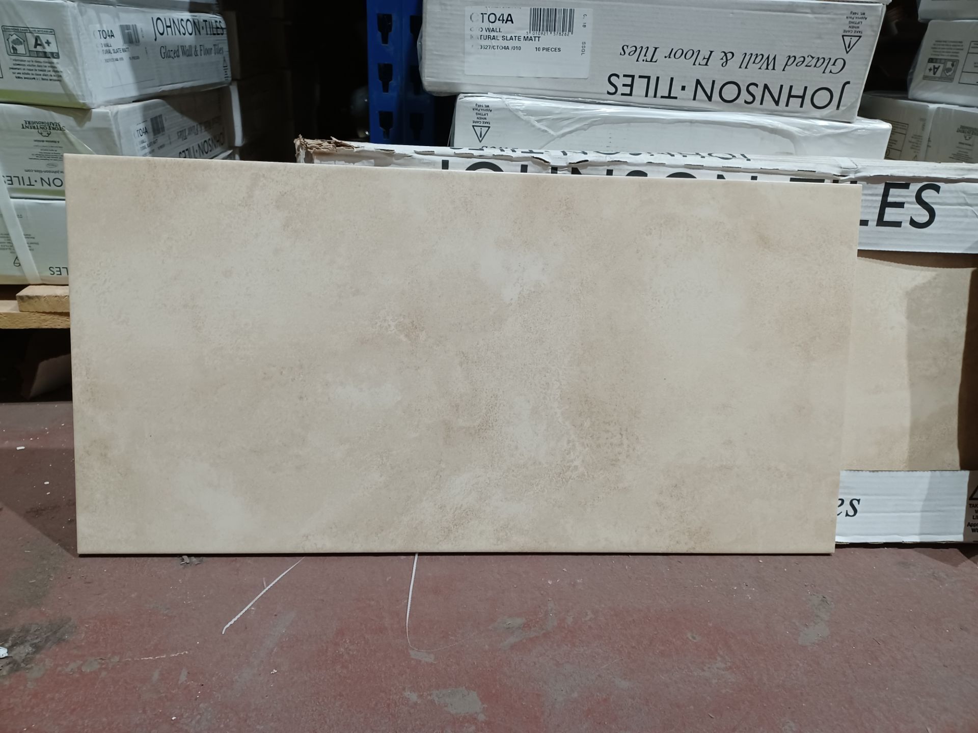 PALLET TO CONTAIN 40 X NEW PACKS OF Johnson Tiles Natural Beauty 600x300mm Wall & Floor Tiles (
