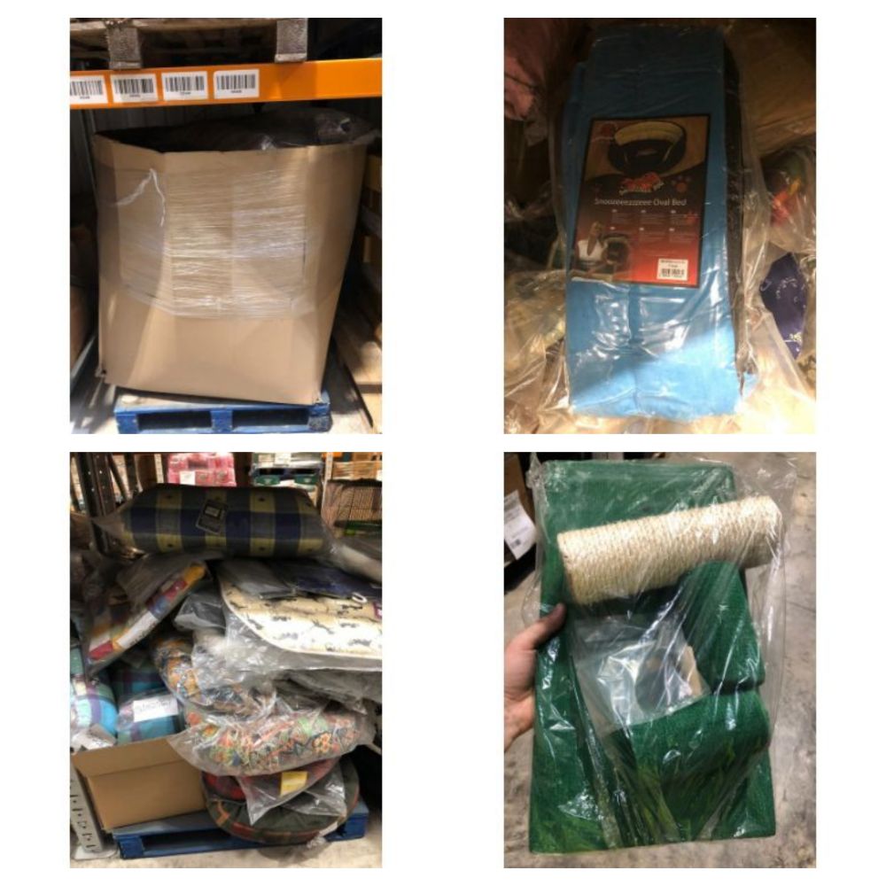 Liquidation of Pet Beds & Pet Products - Sold as Full Loads & Pallet Lots - Delivery Available - Huge Re-Sale Potential!