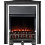 Focal Point Lycia 2Kw Chrome Effect Electric Fire (LOCATION - H/S R 3.4.2) Focal Point Lycia