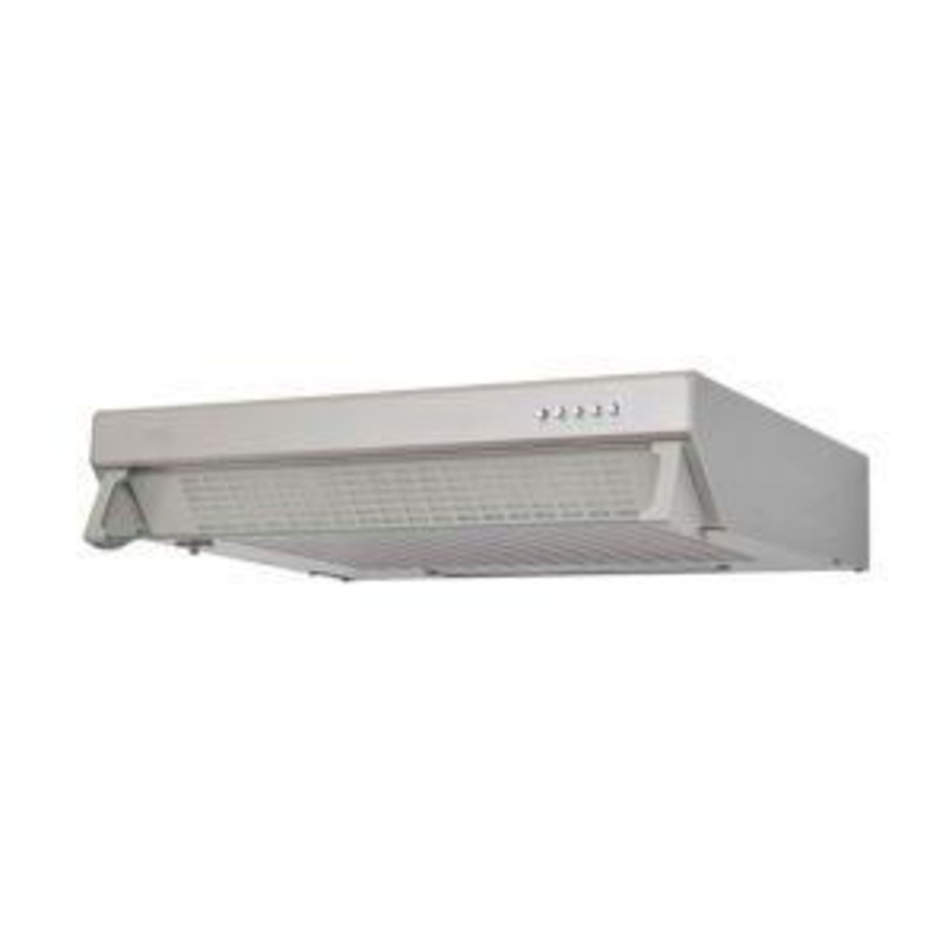 Cooke & Lewis Clvhs60A Grey Stainless Steel Visor Cooker Hood, (W)60Cm - SR37. Cooke & Lewis