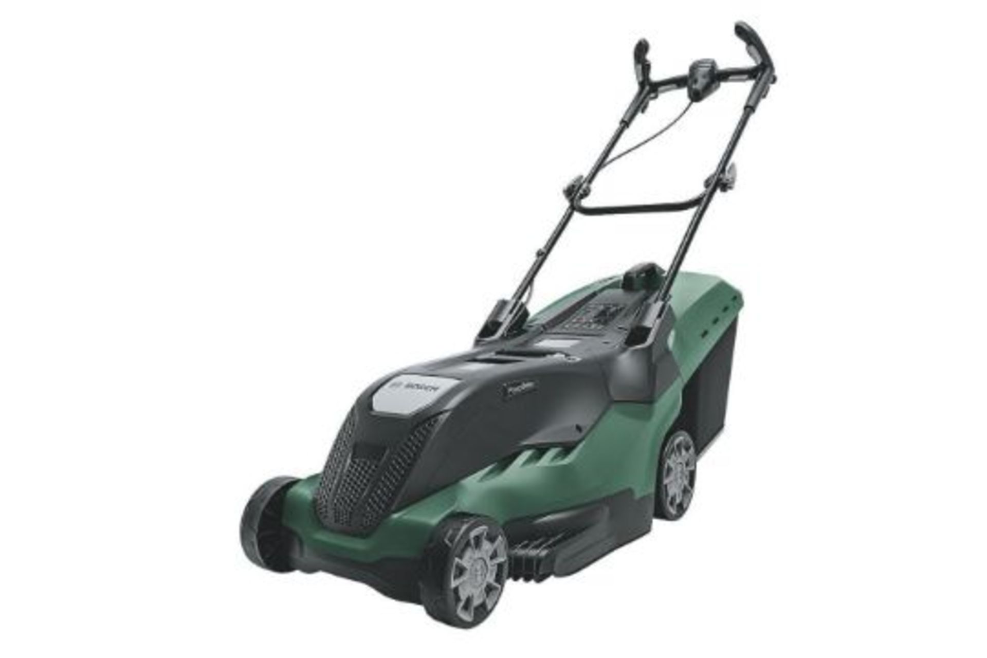 Bosch Rotak Universal 650 Corded Rotary Lawnmower - SR4R. With cutting and collection in one