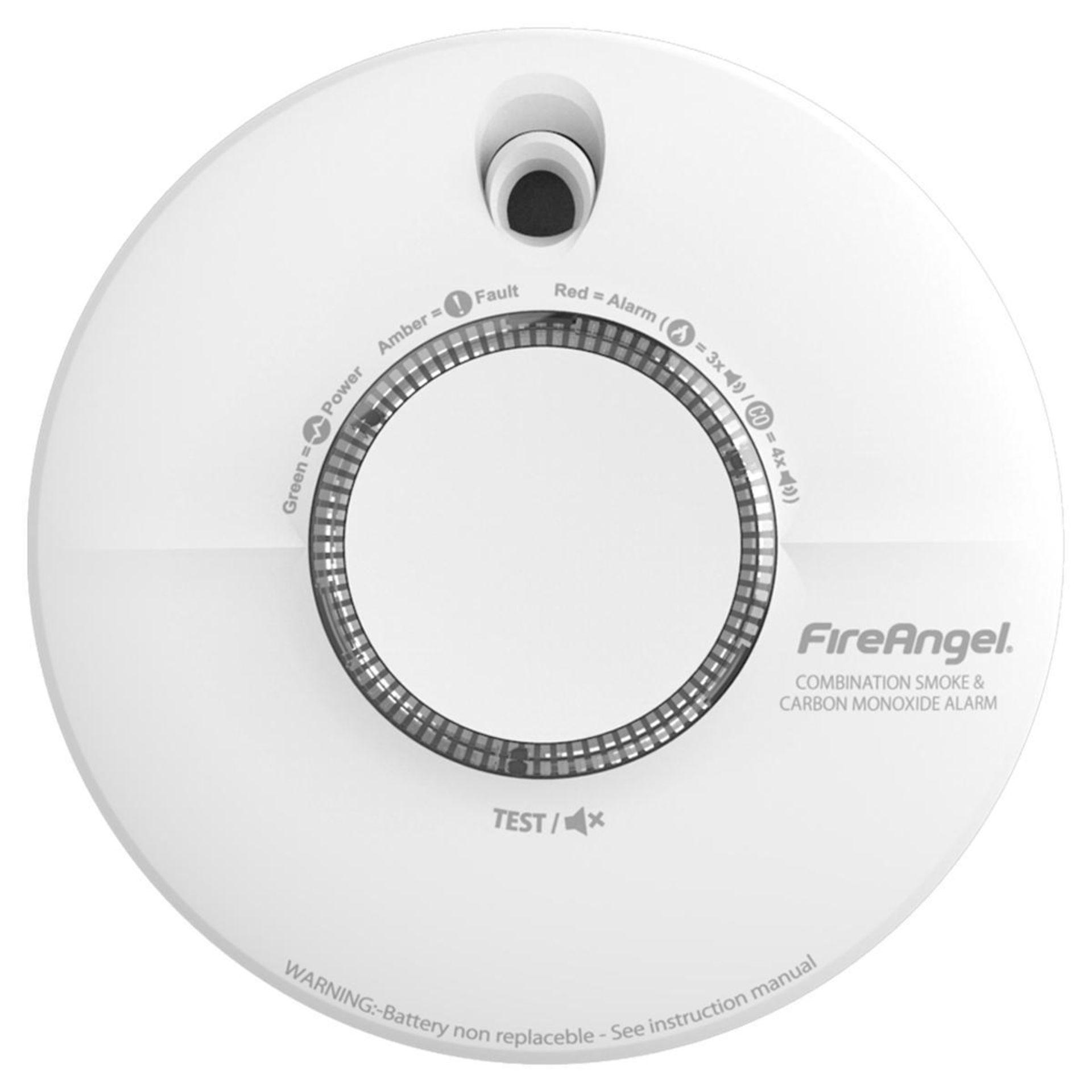 FireAngel Smoke and Carbon Monoxide Combination Alarm, 10 Year Battery - SCB10-R - SR44. Using the