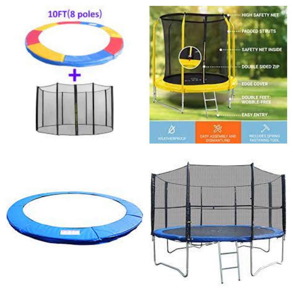 LIQUIDATION OF TRAMPOLINE SAFETY AND ACCESSORIES DISTRIBUTION COMPANY INCLUDING SAFETY NETS, PROTECTIVE MATS ETC