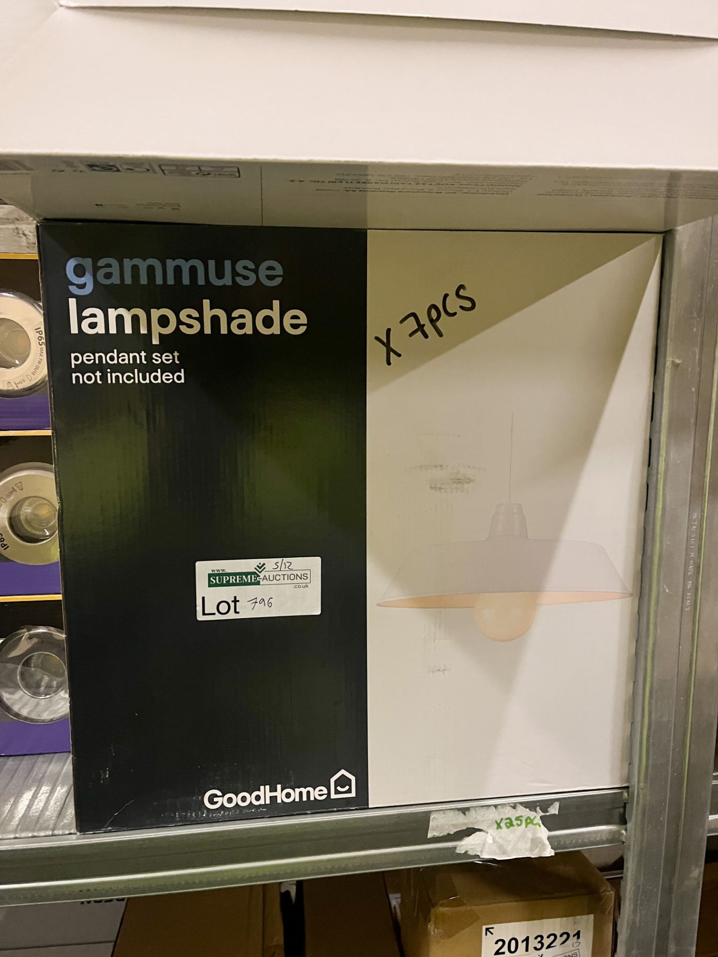7x BRAND NEW GOODHOME GAMMUSE LAMPSHADES. (S2LW)