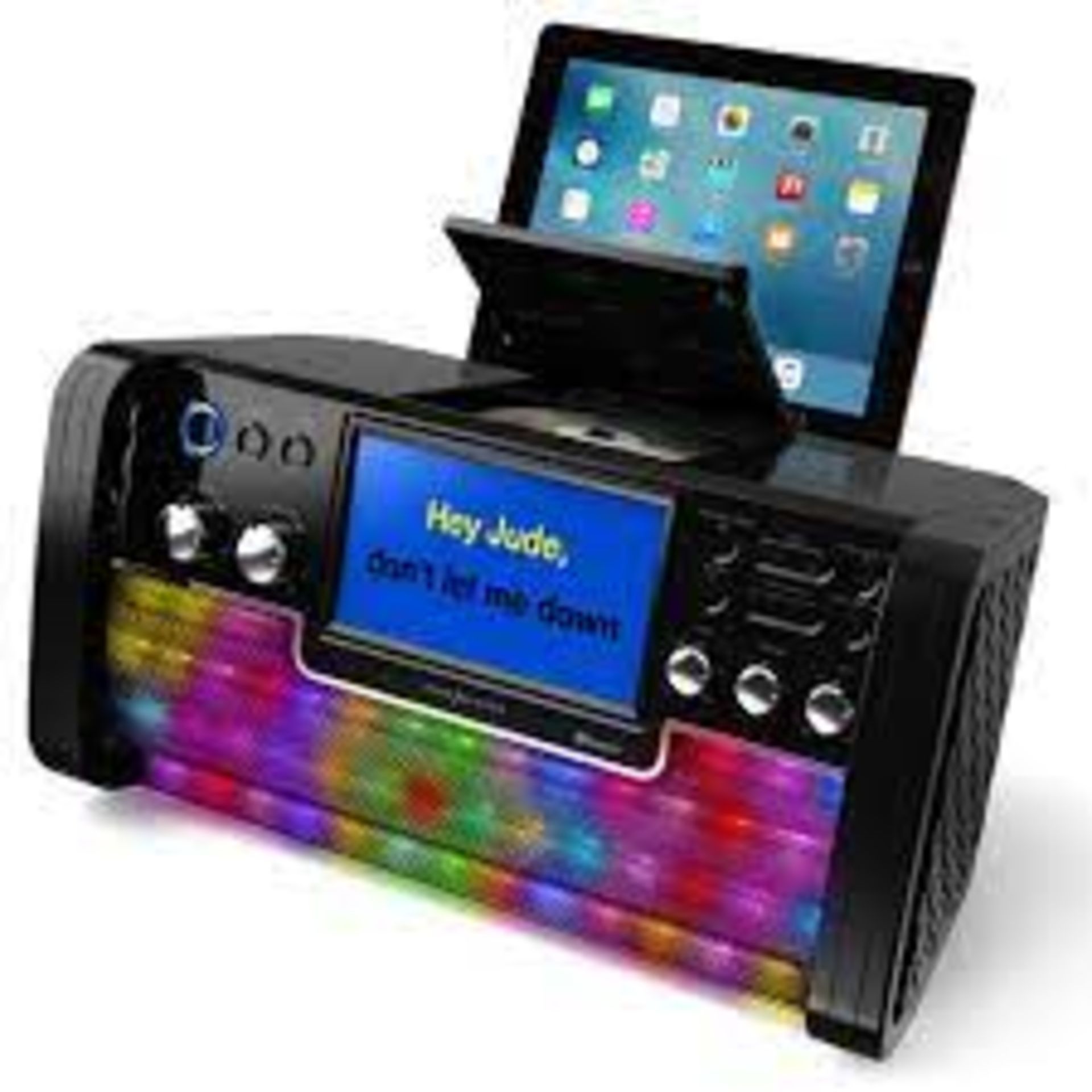 2 X EASY KARAOKE BLUETOOTH CD AND GRAPHICS KARAOKE SYSTEMS R10-4