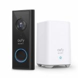 Eufy Battery Powered Video Doorbell 2K with HomeBase - White (R29)Get a better picture of who's at