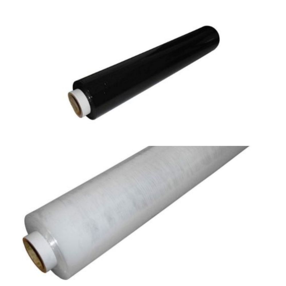 Trade & Pallet Lots of Black & Clear Pallet Wrap - Delivery Available!