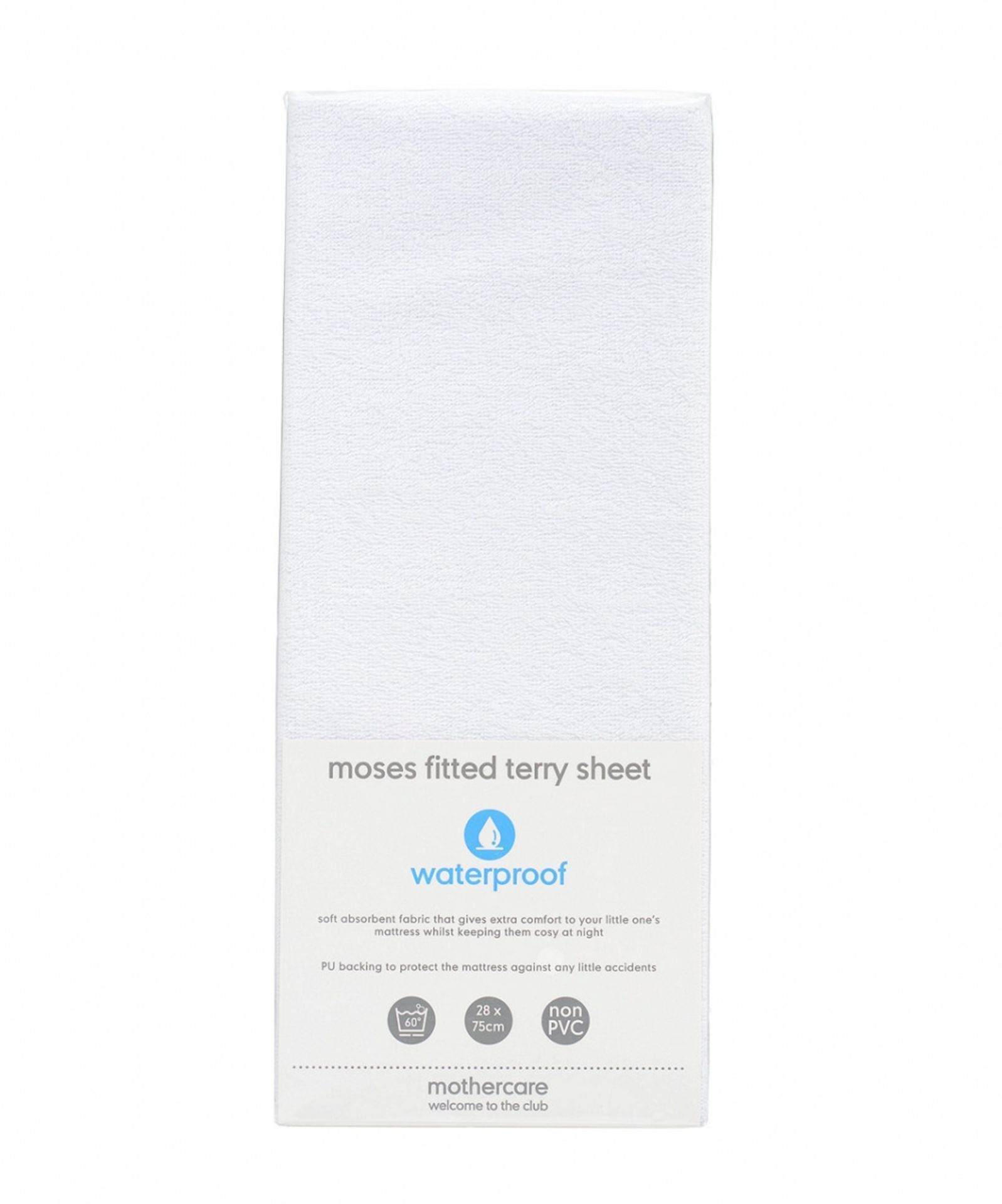 30 X BRAND NEW MOTHERCARE TRAVEL COT FIXED TERRY SHEETS R18-5