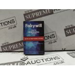 100 X BRAND NEW PACKS OF 28 FAIRYWILL TEETH WHITNING STRIPS RRP £18 EACH (EXP MAY 2023) R16-8