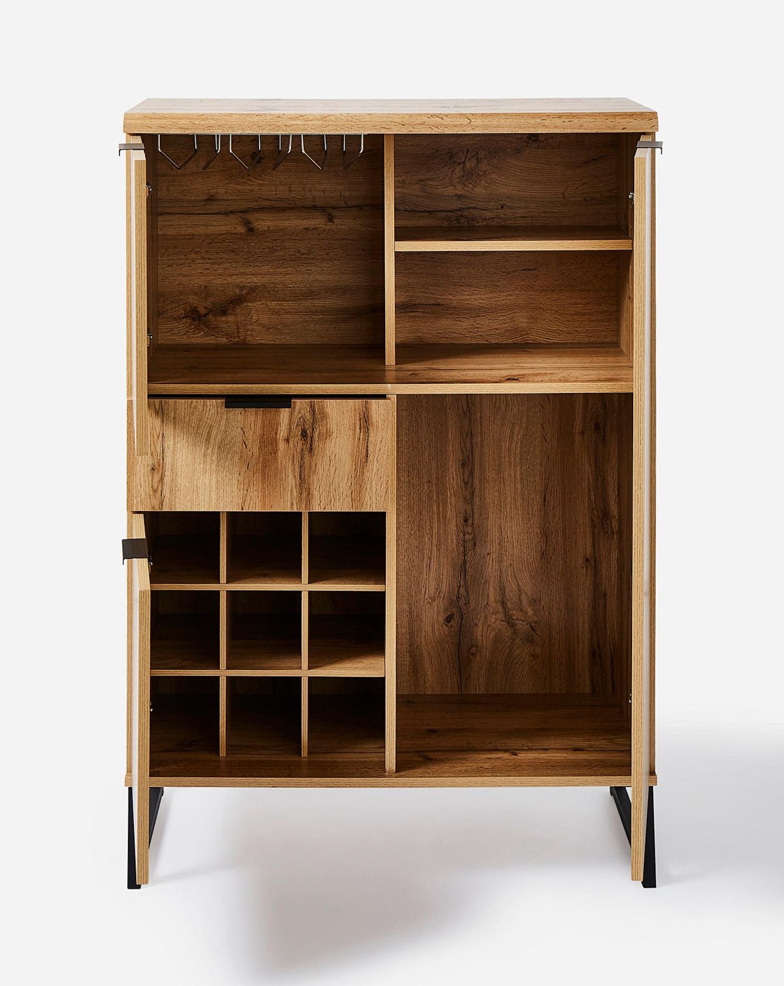 BRAND NEW SHOREDITCH Drinks Cabinet. OAK. RRP £299. The Shoreditch Range is a contemporary and - Image 2 of 4