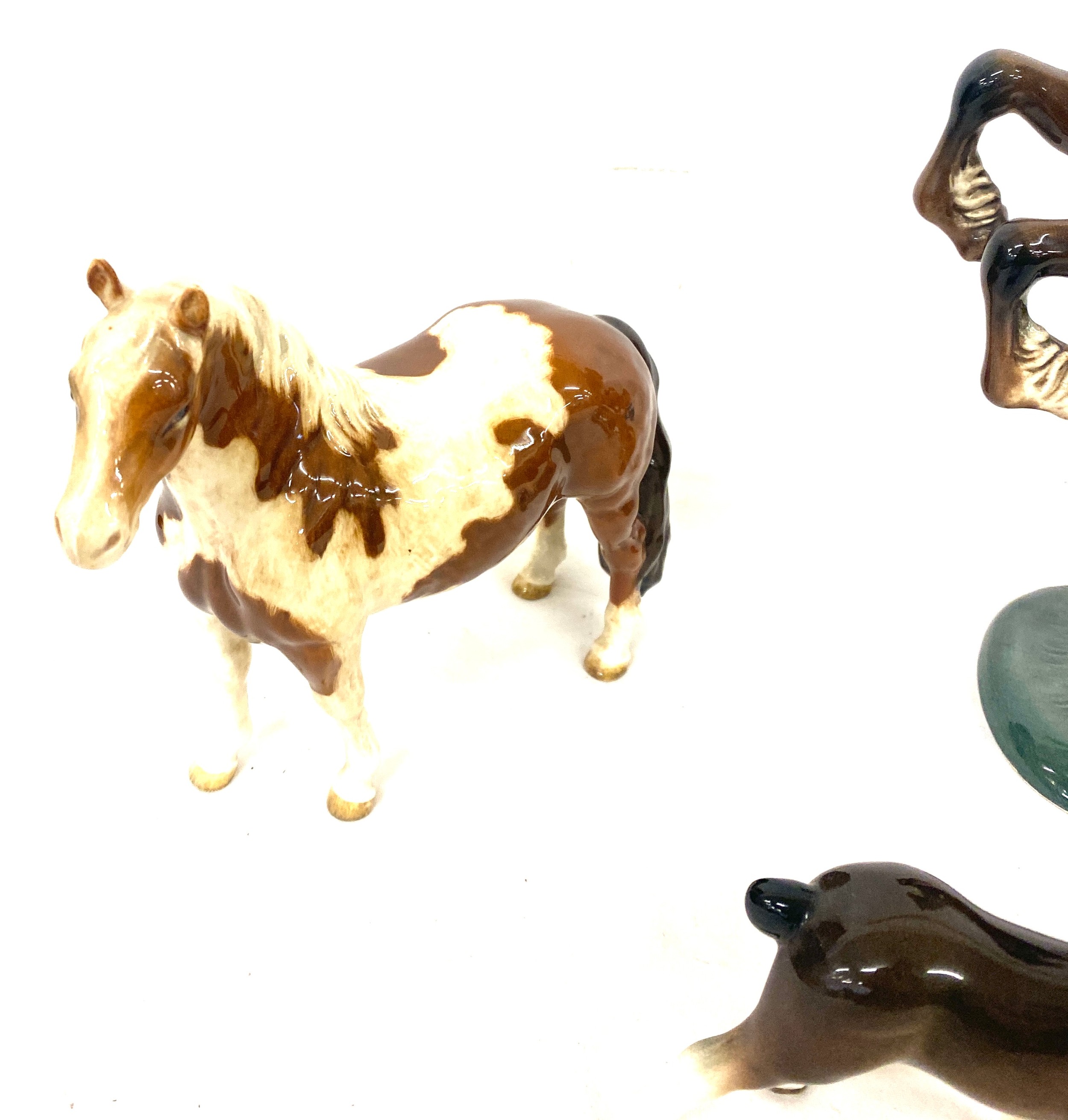 Selection of 3 vintage Beswick Horses - Image 4 of 5