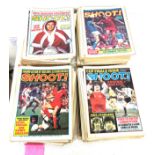 Large selection of Vintage Shoot football magazines