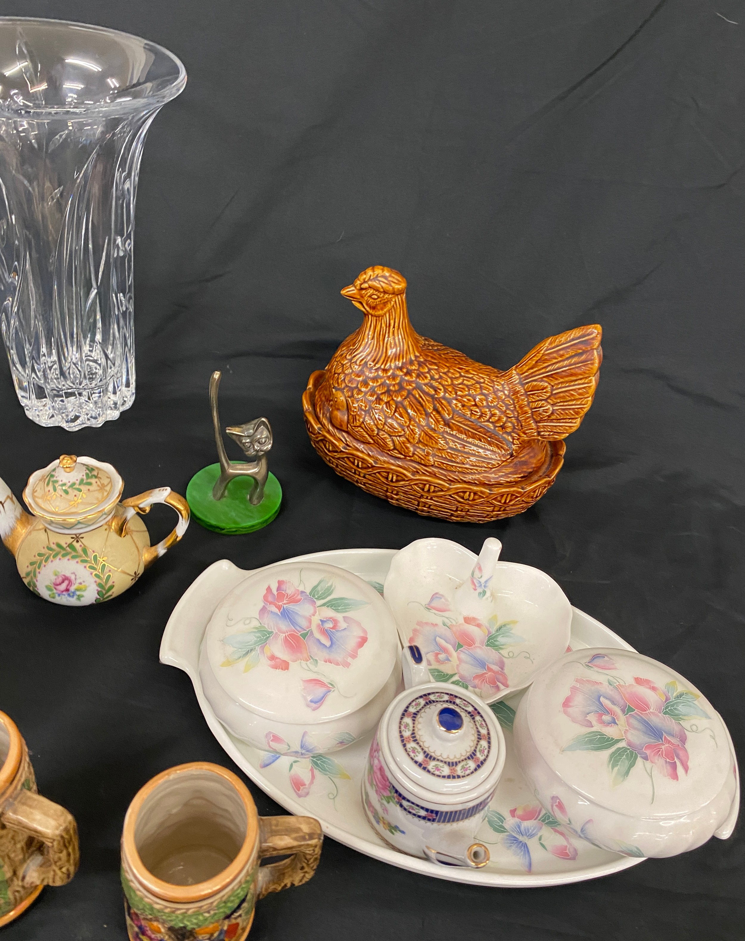 Selection of vintage pottery to include makers, Portmeirion, Ainsley etc - Image 3 of 8