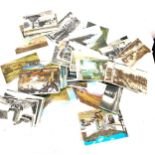 Large selection of assorted vintage postcards
