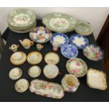 Large selection of vintage and later oriental pottery