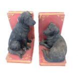 Set Leonardo Collection Labrador book ends