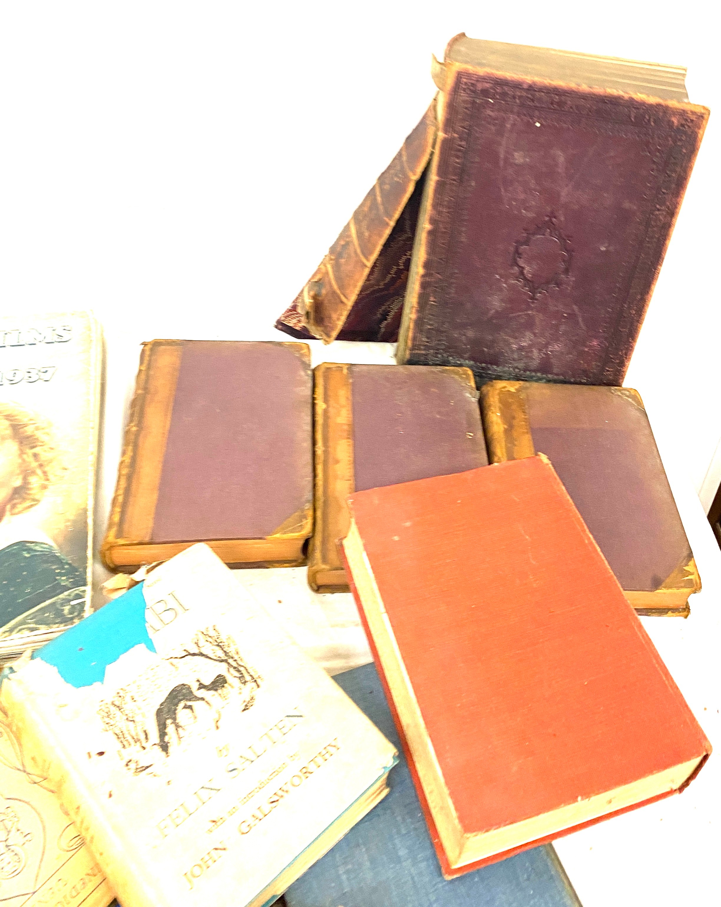 Selection of vintage books to include stars and films of 1937, antique bible etc - Image 3 of 4