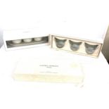 Selection of boxed Laura Ashley tea light holders (6 in total)