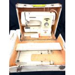 Vintage cased Vista Rossman sewing machine