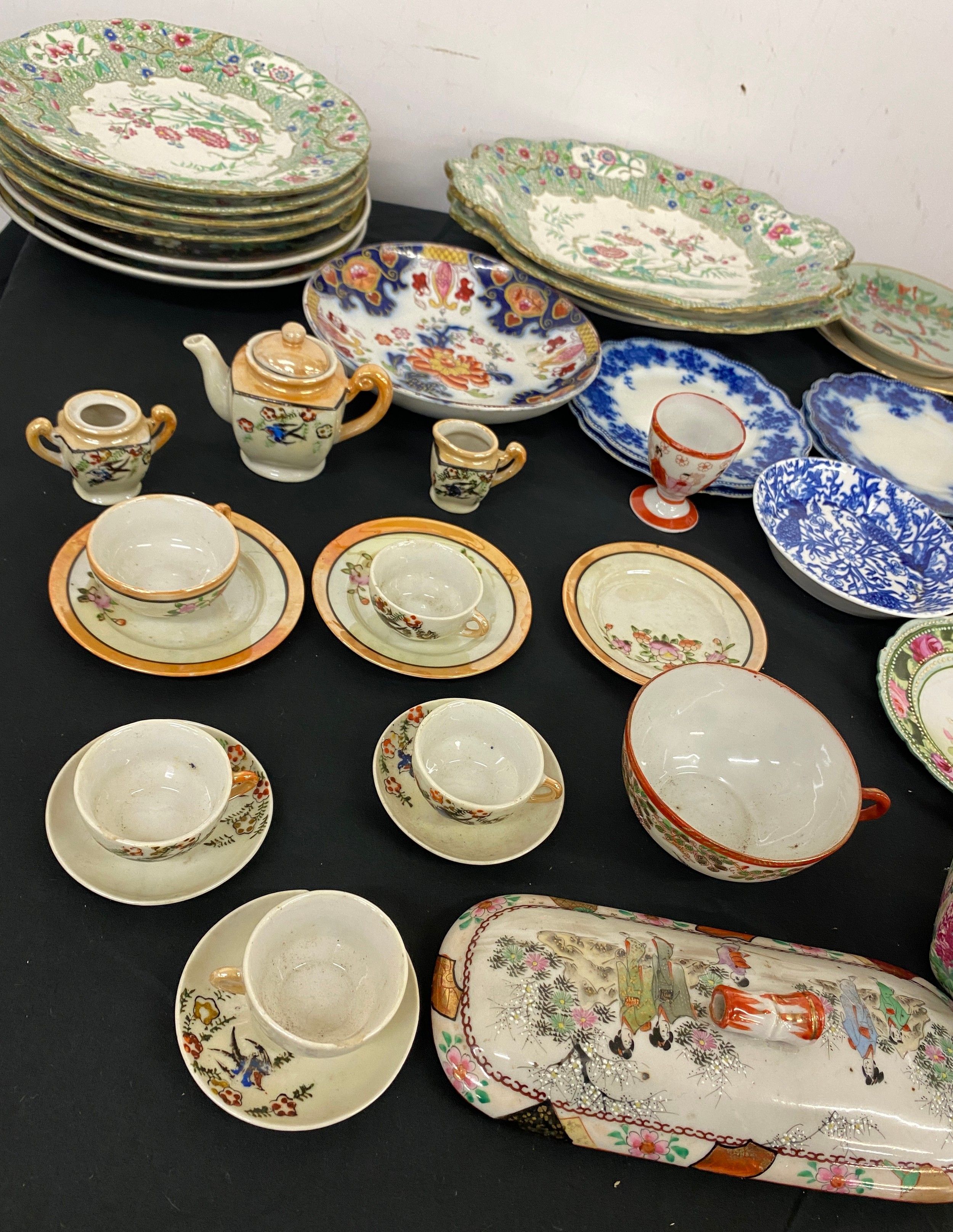 Large selection of vintage and later oriental pottery - Image 9 of 10