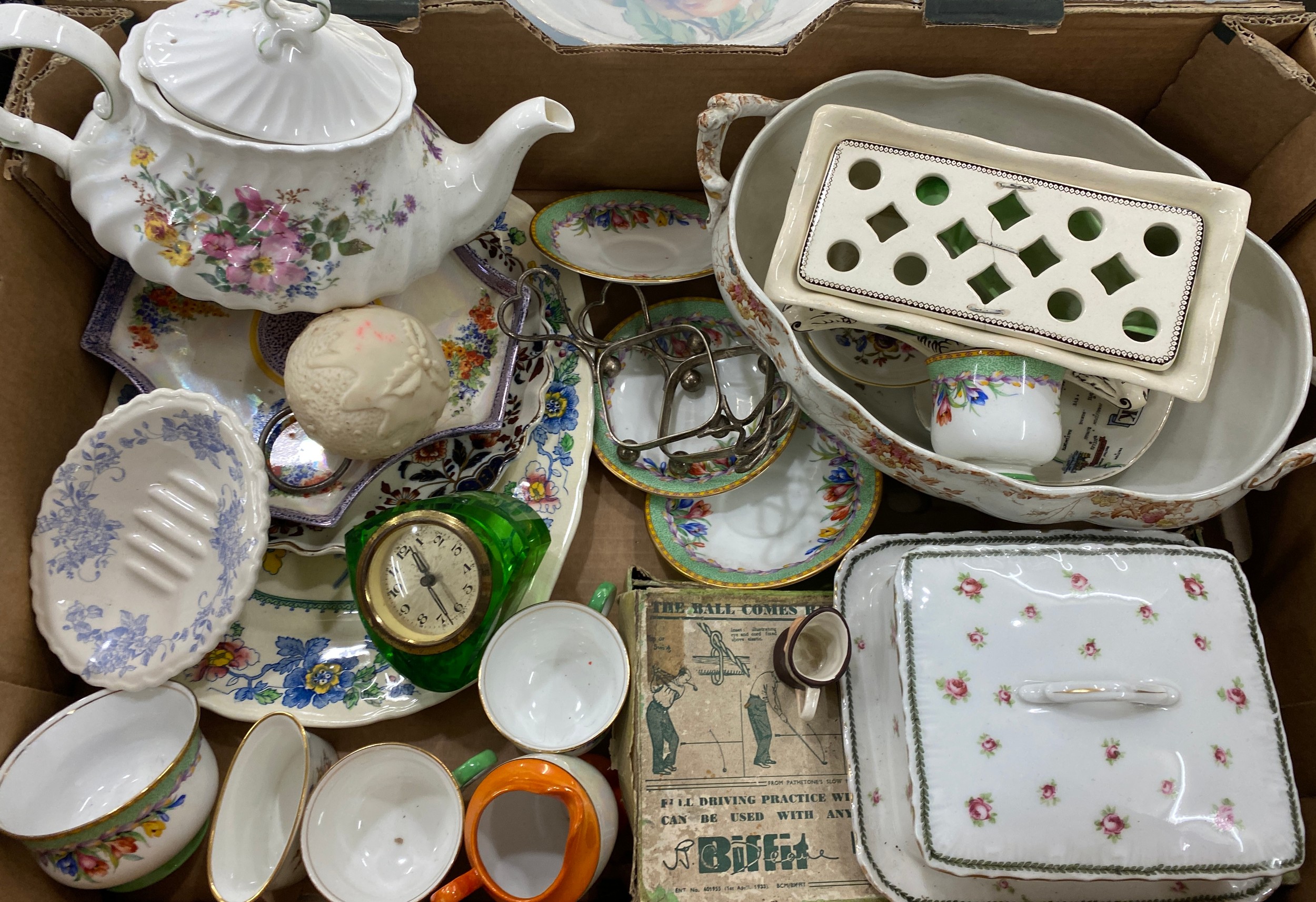 Large selection of vintage and later miscellaneous items includes Carlton Ware, Tea pots etc - Image 9 of 12