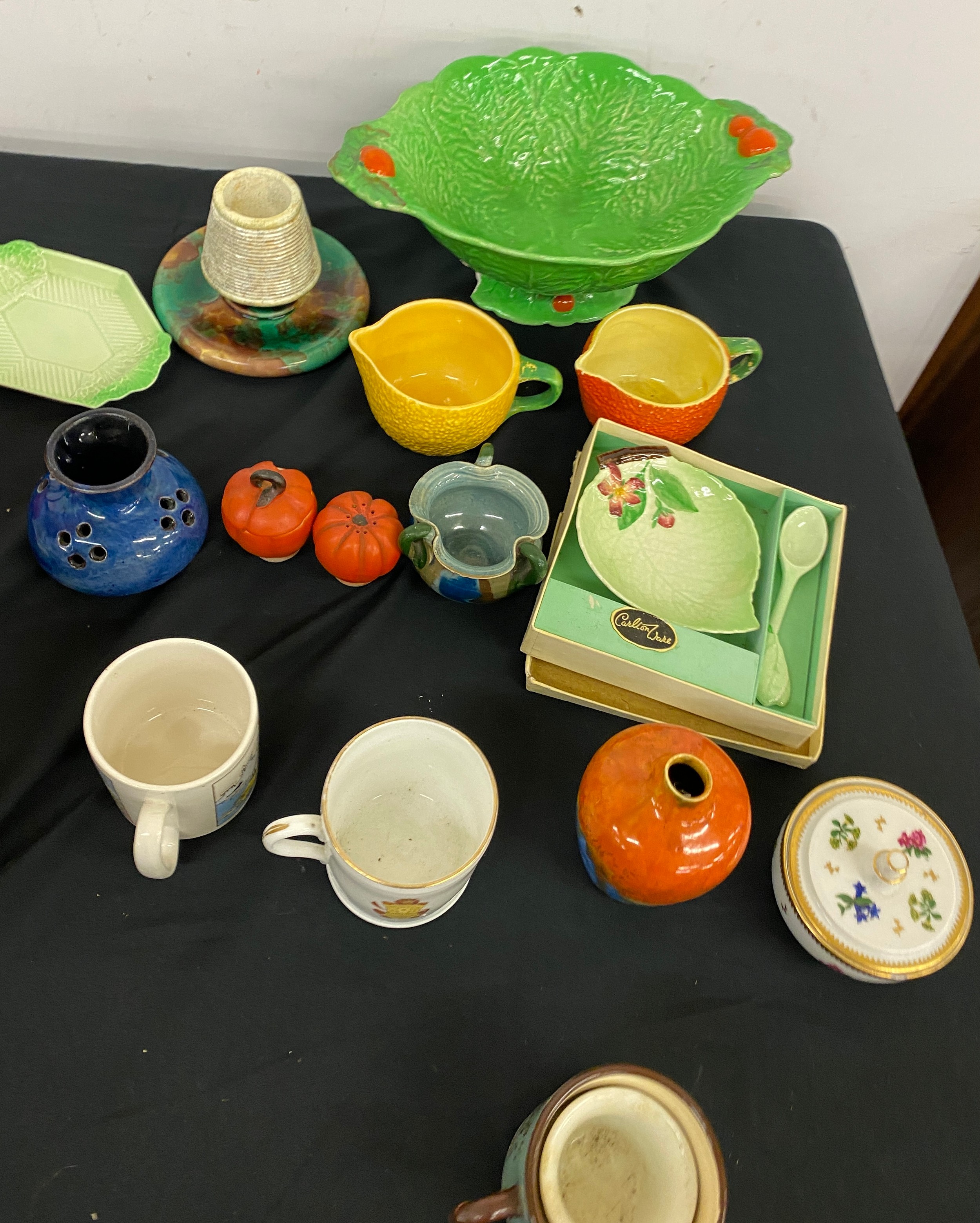 Large selection of vintage and later miscellaneous items includes Carlton Ware, Tea pots etc - Image 5 of 12