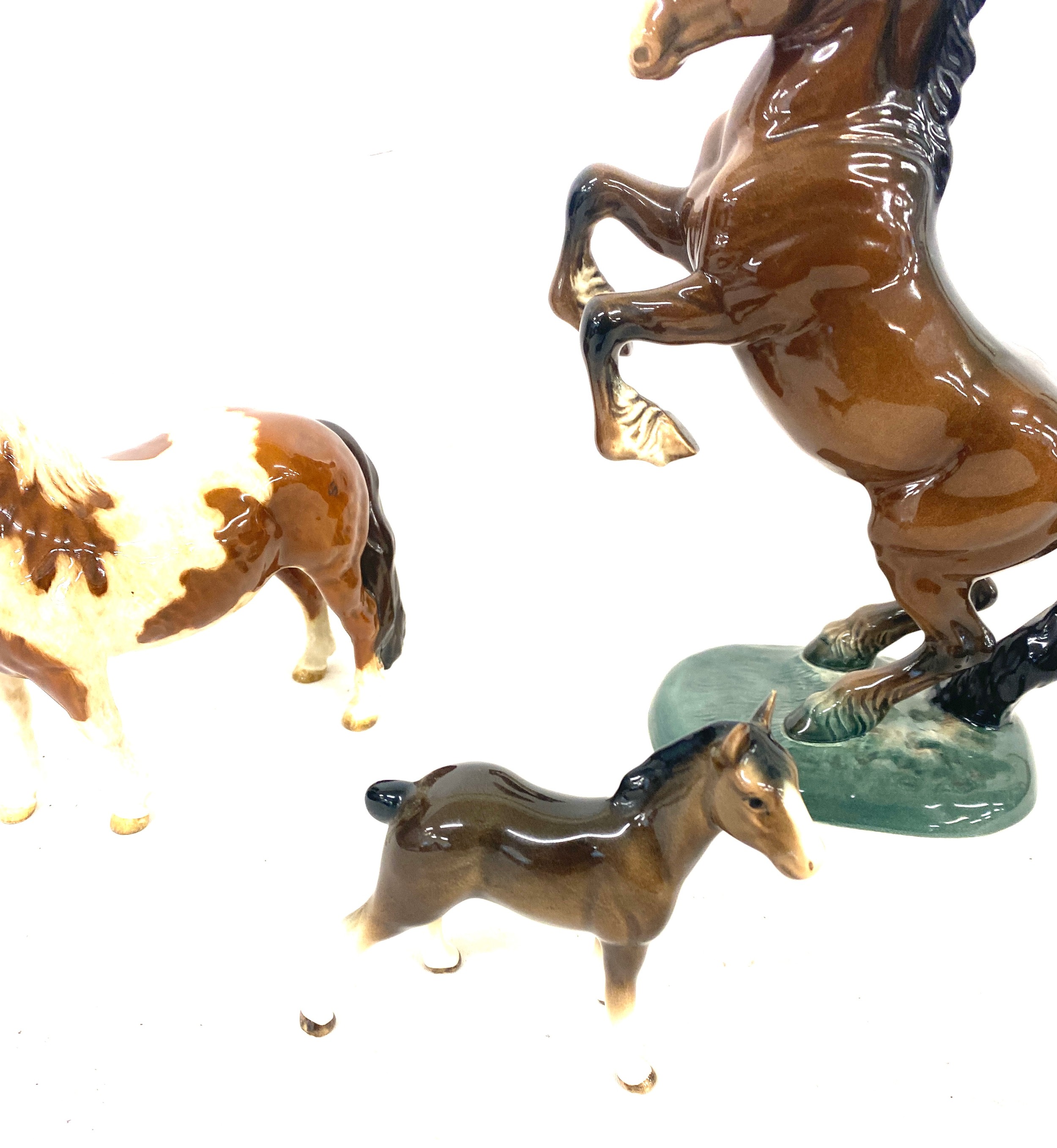 Selection of 3 vintage Beswick Horses - Image 3 of 5