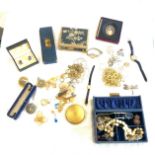 Box of costume jewellery