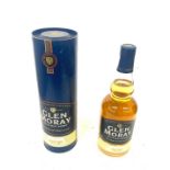 Cased Glen Moray single malt whisky Single Speyside Malt Scotch Whisky