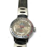 Vintage Soviet 1970s KGB wristwatch the watch is ticking