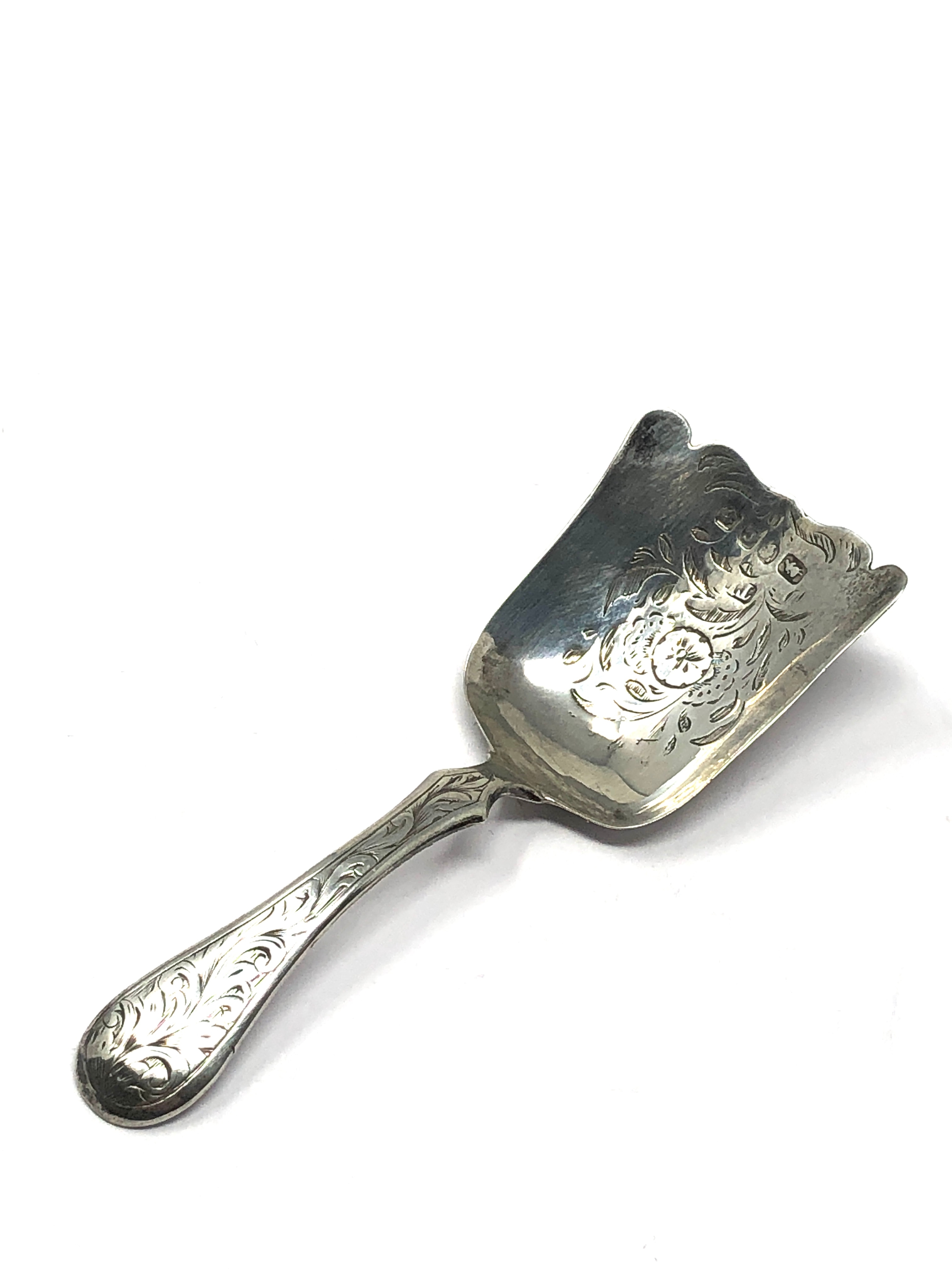 Antique Victorian silver tea caddy spoon - Image 2 of 4