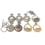 8 quartz pocket watches