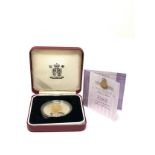 Boxed 2002 Queen elizabeth 11 golden jubilee alderney silver proof five pounds