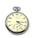 Art deco Nacar Mechanical Swiss pocket watch.the watch is not ticking